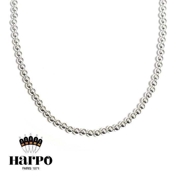 HARPOハルポ シルバー ボールチェーン ネックレス