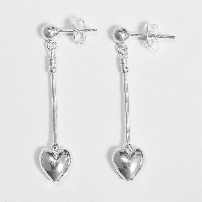 【Harpo】ハルポ ハートモチーフ ピアス シルバー Harpo（アルポ） ≪HARPO≫ ハルポ ハート シルバー スタッズ ピアス