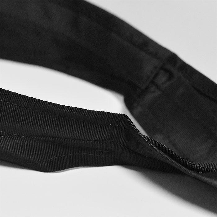 ≪Jennifer Ouellette≫ ジェニファーオーレット ブラック 黒 リボン スカーフ グログラン 幅広 カチューシャ ヘアバンド 3WAY Grosgrain Changeable Headscarfの画像