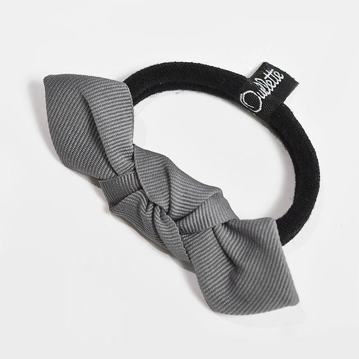 Jennifer Ouellette ブラックリボンヘアバンド