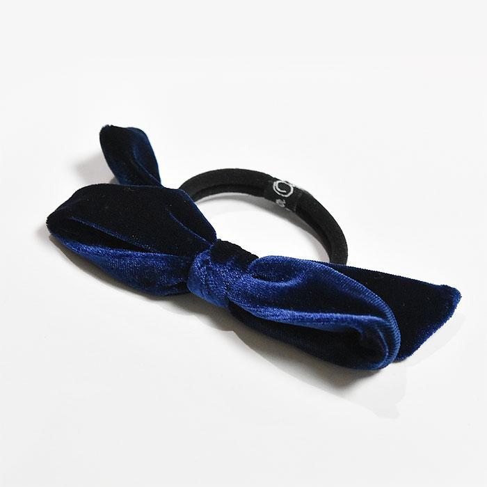【美品】　Jennifer Ouellett 黒 ベルベット リボン ヘアバンド Jennifer Ouellette（ジェニファーオーレット） ≪Jennifer Ouellette