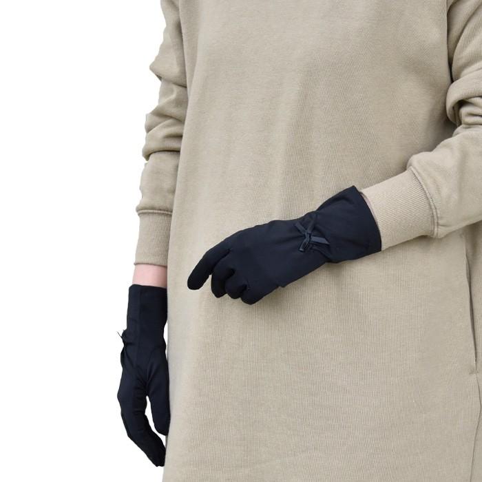 手袋 UV手袋 ショート 五指 冷感 レディース リボン /メール便送料無料 UVカット UVケア おしゃれ 紫外線対策 母の日 |  | 04