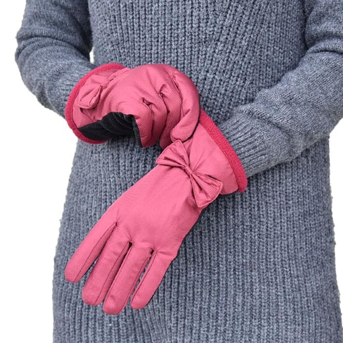 手袋 レディース 防寒 防風手袋 大リボン 裏ボア すべり止め /発熱 保湿 自転車 暖かい 柔らかい 通勤 通学 |  | 05