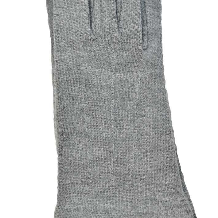 手袋 レディース 防寒 ジャージ 指切り 裾ボーダー 三本飾り 【メール便送料無料】暖かい 柔らかい 保温 通勤 通学 あったかグッズ |  | 07