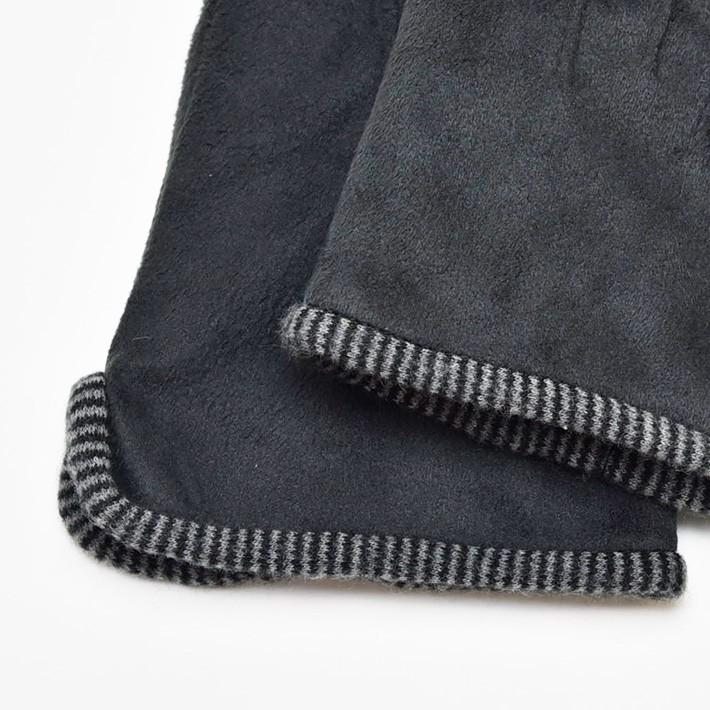 手袋 レディース 防寒 フェイクスウェード 三本飾り 裏ボア スマホ対応 /暖かい 柔らかい 保温 通勤 通学 あったかグッズ |  | 03