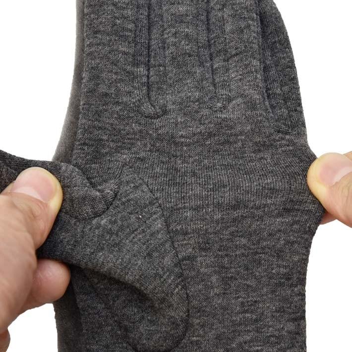 手袋 レディース 防寒 ジャージ ベロア風 花コサージュ 裏フリース 裏ボア 【メール便送料無料】 /保温 暖かい 柔らかい おしゃれ 通勤 通学 あったかグッズ |  | 06