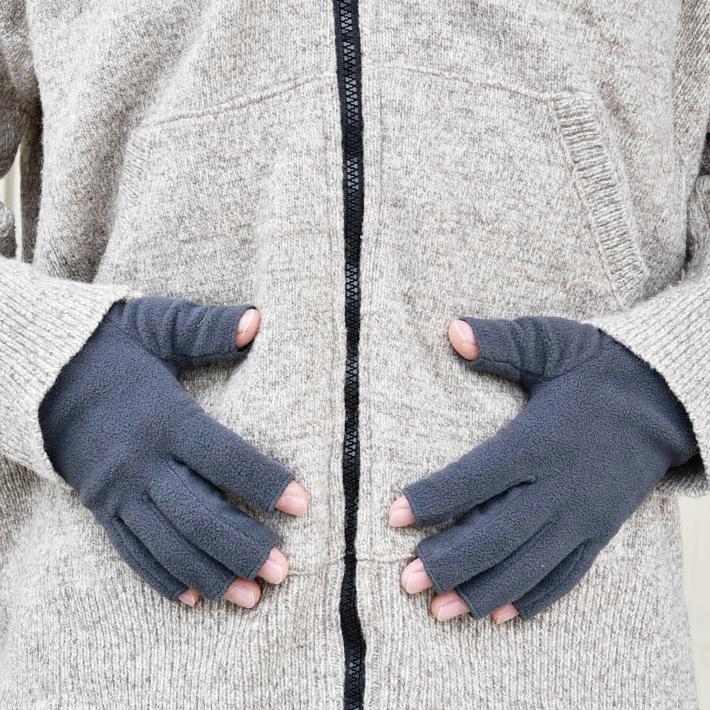手袋 メンズ フリース 指なし 指切り 指先が出る スマホ のびのび 防寒 暖かい 柔らかい 保温 通勤 通学 便利 |  | 07