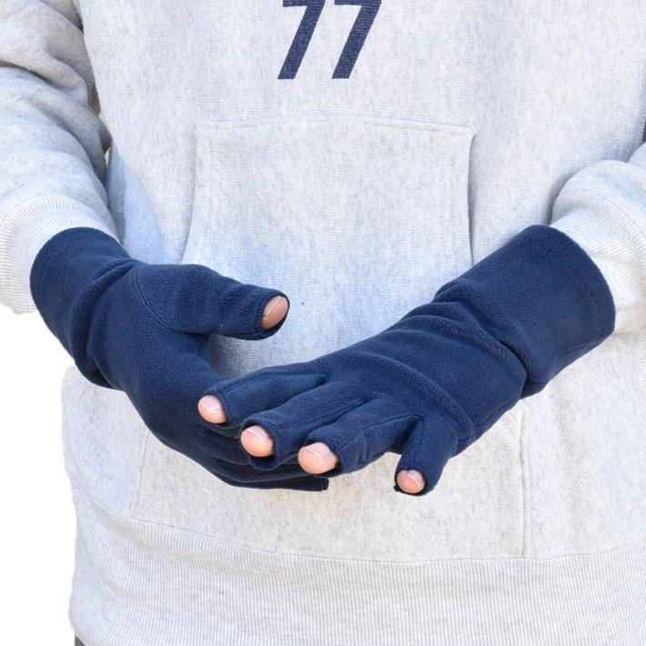 手袋 メンズ フリース 指なし 指切り 指先が出る スマホ のびのび 防寒 暖かい 柔らかい 保温 通勤 通学 便利 |  | 08