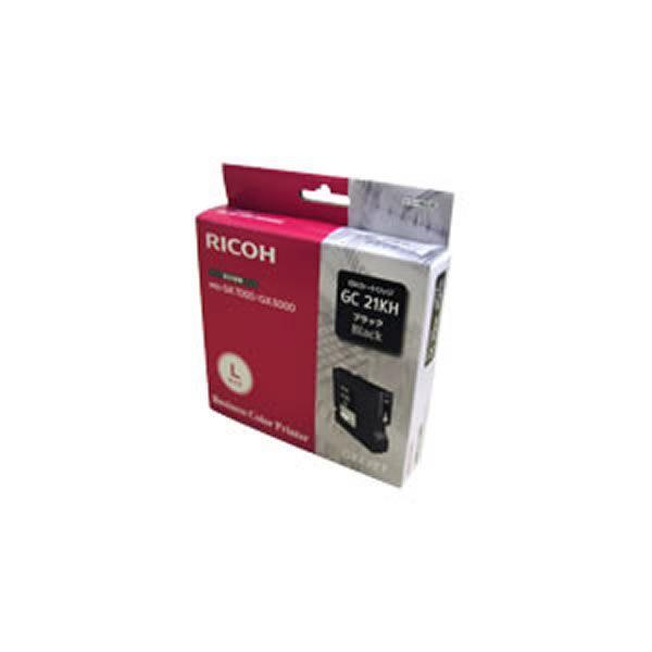 〔純正品〕 RICOH リコー インクカートリッジ/トナーカートリッジ 〔GC21KH BK ブラック〕 | 
