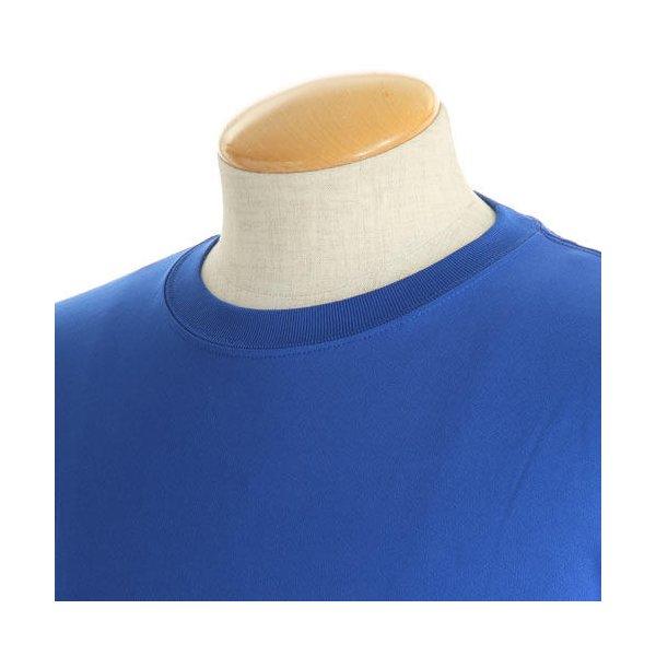 ロングスリーブ Tシャツ L ホワイト UVカット 吸汗 速乾 シルキータッチ 袖リブ仕様 長袖 tシャツ ティーシャツ ロンT |  | 02