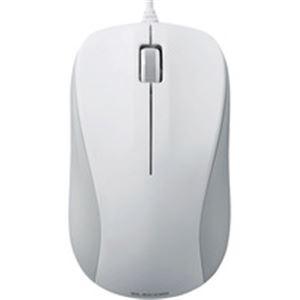レーザーマウス／USB／3ボタン／ホワイト／RoHS指令準拠 | 