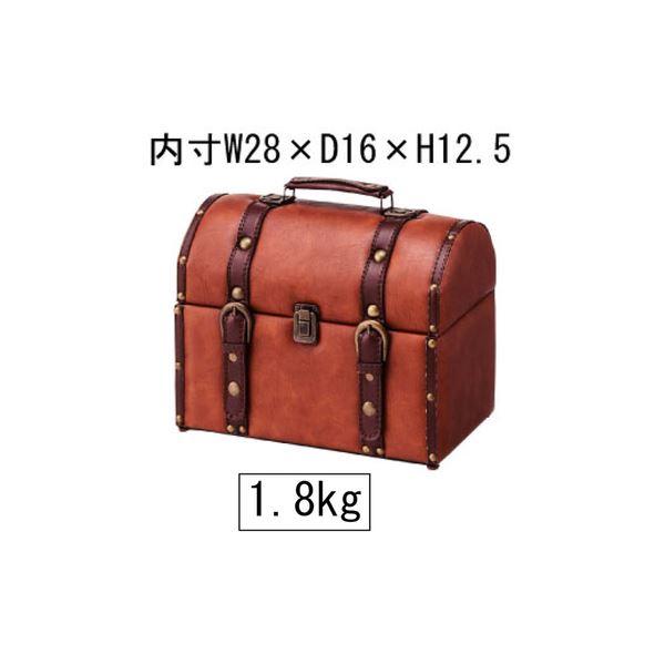 トランク 合皮製旅行バッグ 幅30×奥行20×高さ25cm 合皮 合成皮革 I.W アイダブリュー ショップ 店舗 インテリア家具 |  | 01