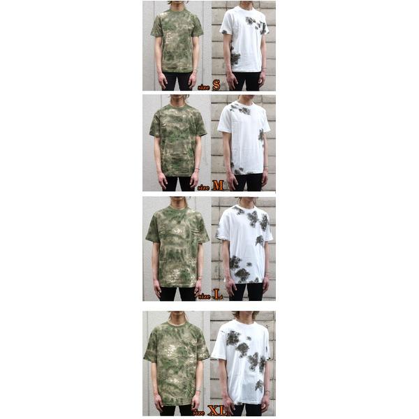 カモフラージュ Tシャツ Sサイズ ACU綿100％ 男女兼用 迷彩 ティーシャツ ミリタリー ティシャツ 軍モノ |  | 03