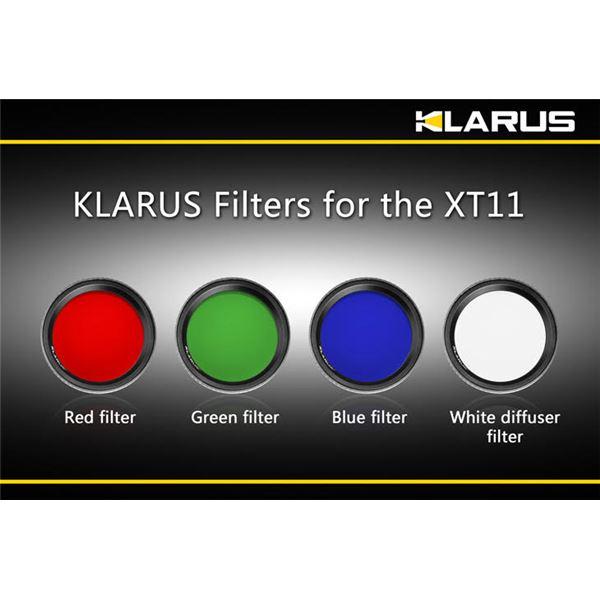 KLARUS (クラルス) XT11用フィルター ホワイト 白 日本正規品 サバイバル ミリタリー アウトドア | 