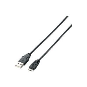 （まとめ）エレコム ELECOM Micro-USB（A-MicroB）ケーブルU2C-AMB20BK〔×3セット〕 | 