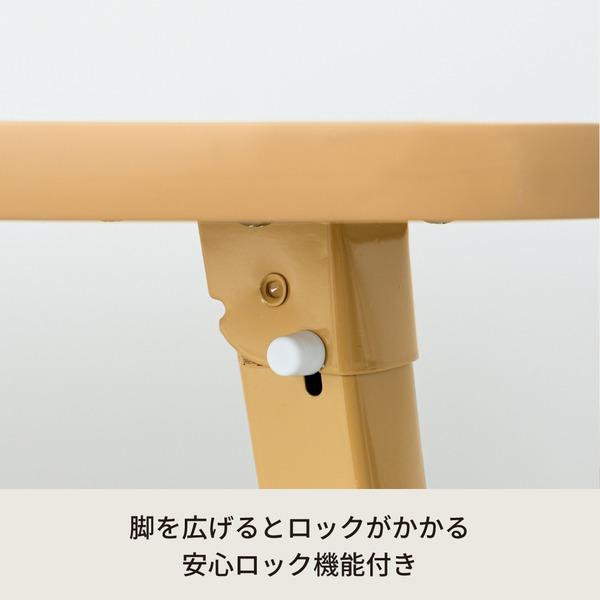 ハウステーブル(75)(ナチュラル) 幅75cm×奥行50cm 折りたたみローテーブル 折れ脚 木目 軽量 コンパクト 完成品 NK-75 |  | 02