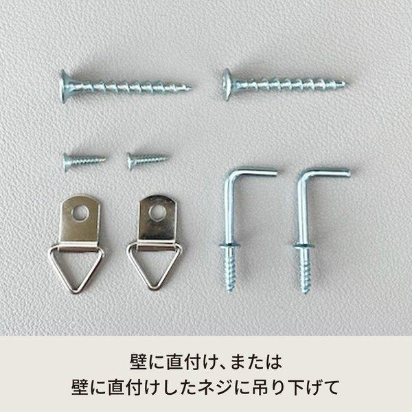コートハンガー(壁掛けフック) 〔波型〕 木製(天然木)/北欧風/ウォールハンガー/コート掛け/帽子掛け/省スペース/壁掛けハンガー/完成品/NK-048 幅85cm ナチ... |  | 03