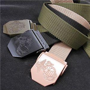 アメリカ海兵隊 エンブレム ユーティリティー ベルト ブラック 米軍 レプリカ ミリタリーグッズ ミリタリーウェア |  | 01
