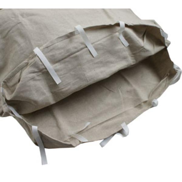 フランス軍放出 マットレスカバー リネン（麻） 縦205cm×横93cm EE180NN 〔未使用／デッドストック〕 |  | 02