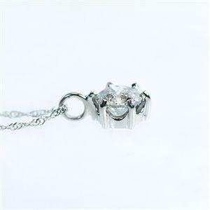 プラチナ900（PT）1.3ct一粒ダイヤネックレス（ペンダント）181363 42cm　（鑑別書付き） |  | 02