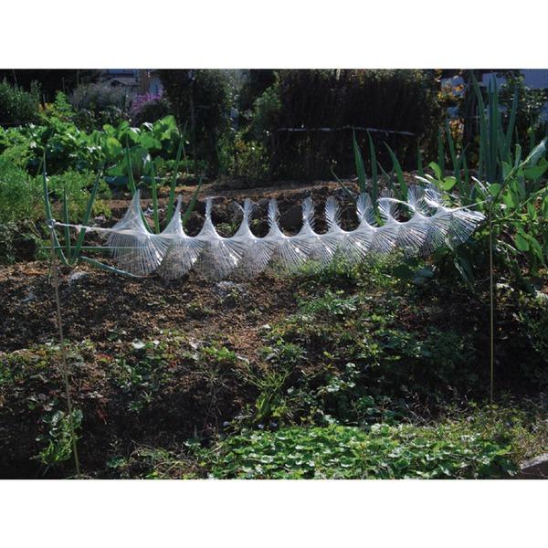 カラスよけ カラス対策用品 約長さ38×直径10cm カラスなぜ逃げる どこでも取付タイプ 日本製 畑 農作業 ゴミ置き場 ゴミ収集所 |  | 04