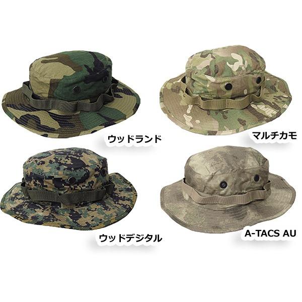 USAタイプ ジャングル ハット 帽子 L A-TAC S リップストップ 綿100％ 通気口付 蒸れ軽減 アメリカ軍 ミリタリーウェア |  | 04