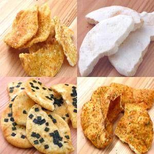 〔訳あり〕草加・おまかせ割れせんべい（煎餅） 1000g缶 |  | 04