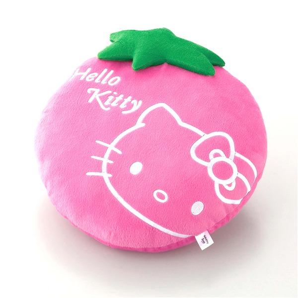 Hello Kitty ハローキティ ストロベリークッション Lサイズ ピンク ベルボア生地使用 | 