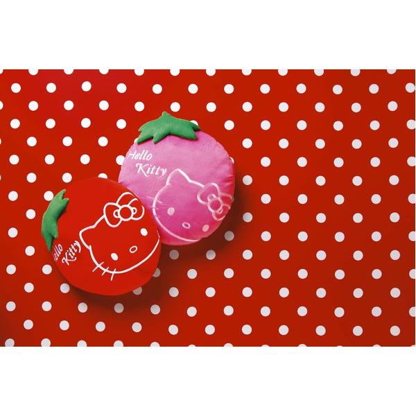 Hello Kitty ハローキティ ストロベリークッション Lサイズ レッド ベルボア生地使用 |  | 01