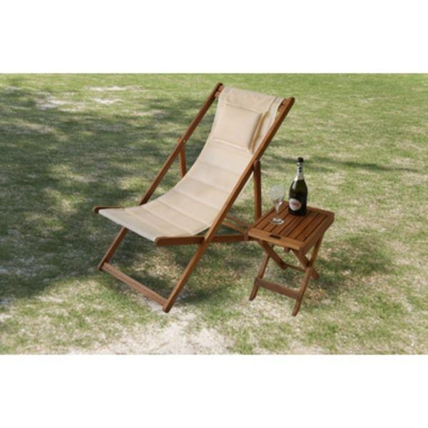 折りたたみ椅子 アウトドアチェア 幅60cm 木製 アカシア デッキチェア 屋外 室外 アウトドア キャンプ ベランダ テラス |  | 04