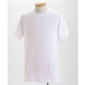 〔5枚セット〕 Tシャツ XL ホワイト×5枚 綿100％ 半袖 ティーシャツ tシャツ ティシャツ T-shirt | 