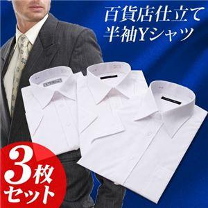 〔3枚セット〕 半袖 ワイシャツ M ポリエステル 綿 Yシャツ 半袖シャツ 仕事着 仕事 通勤 ビジネス 就職活動 就活 |  | 03