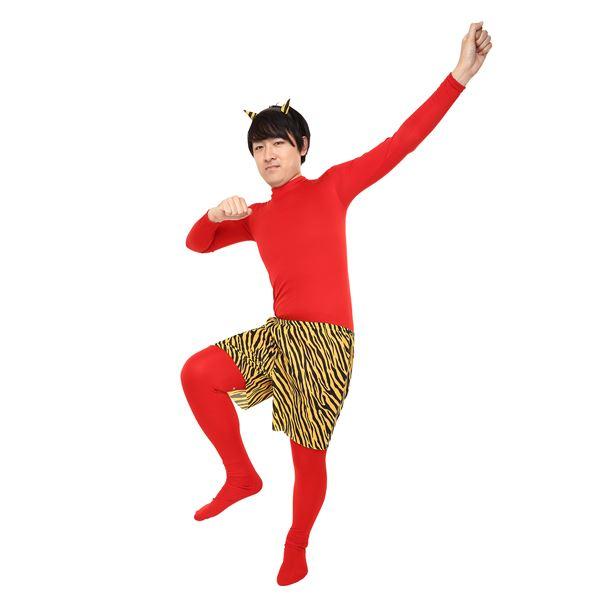 鬼コスプレ/節分コスプレ 〔角付き鬼パンツセット〕 ポリエステル 〔イベント パーティー〕 |  | 04