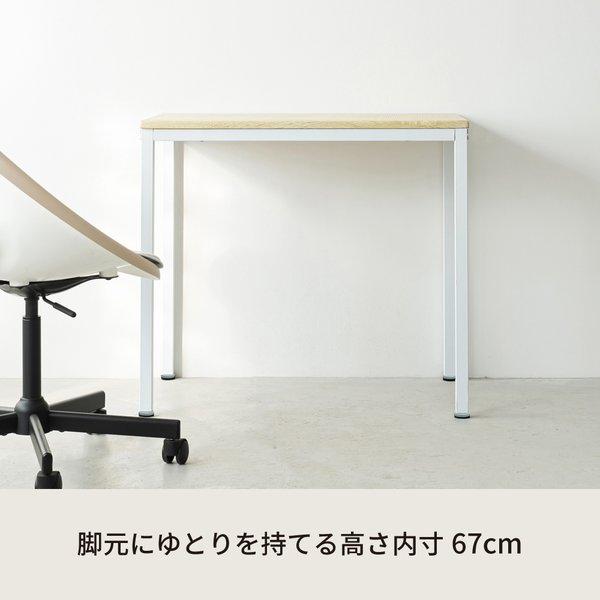 ヴィンテージテーブル(ナチュラル/白) 木製 デスク リビングテーブル 作業台 スチール アイアン オフィス 仕事 モダン レトロ カフェ NK-115 |  | 01