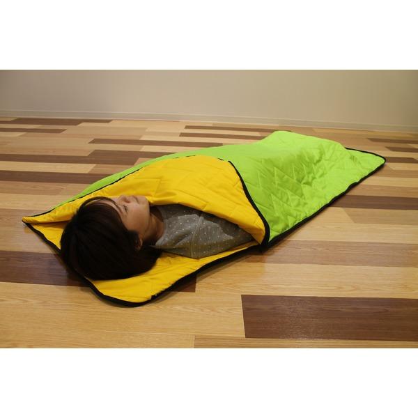 保温機能シート入り 多目的シュラフ GR／YE |  | 01