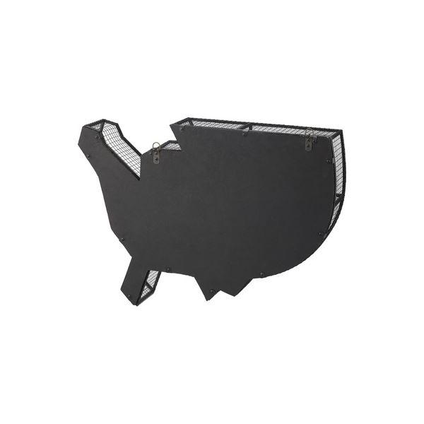 壁掛け収納 オープンラック 幅74cm スチール 木製 ウォールラック 完成品 店舗 ショップ お店 リビング ダイニング |  | 01