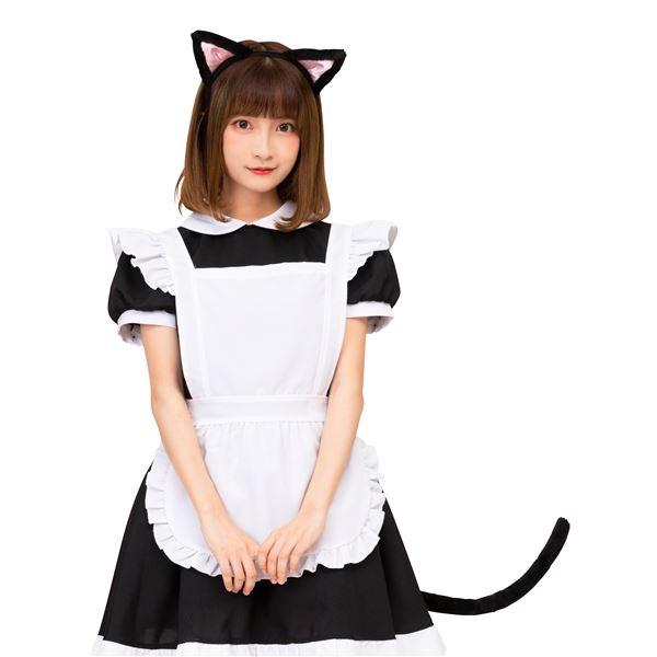〔コスプレ衣装/コスチューム〕 けもみみしっぽセット 黒ねこ |  | 03