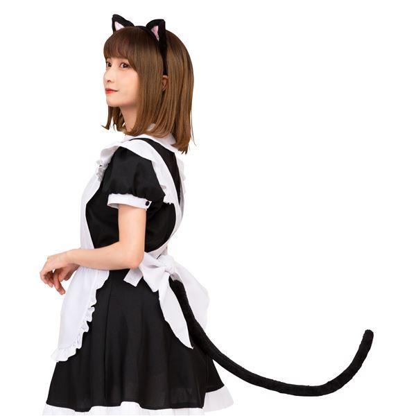 〔コスプレ衣装/コスチューム〕 けもみみしっぽセット 黒ねこ |  | 04