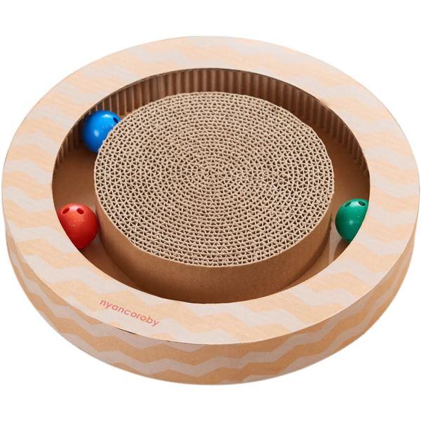（まとめ）ニャンコロビー サークルタイプ(ペット用品)〔×2セット〕 | 