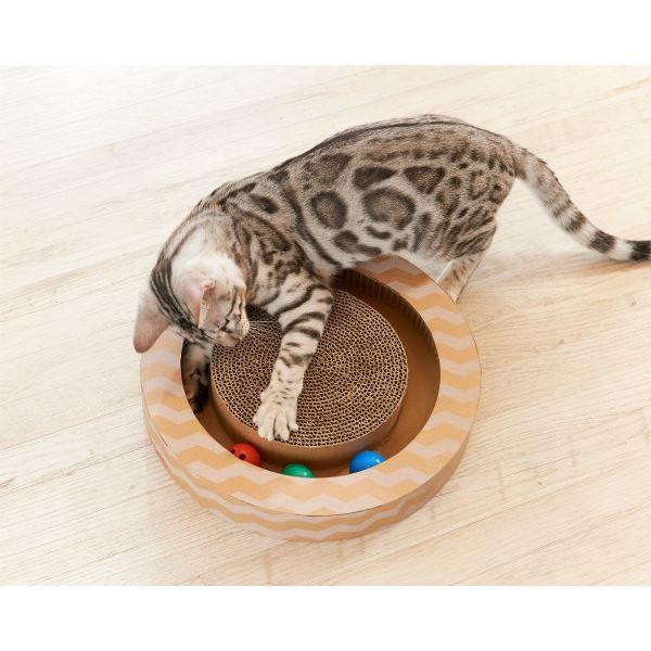 （まとめ）ニャンコロビー サークルタイプ(ペット用品)〔×2セット〕 |  | 01