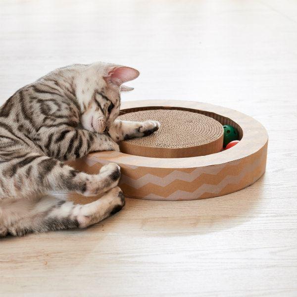 （まとめ）ニャンコロビー サークルタイプ(ペット用品)〔×2セット〕 |  | 03