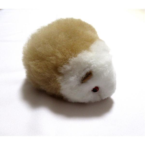 〔ほったらかしペット〕クイ（テンジクネズミ）の形 ふわふわ ぬいぐるみ マルチカラー アルパカ毛100% |  | 01