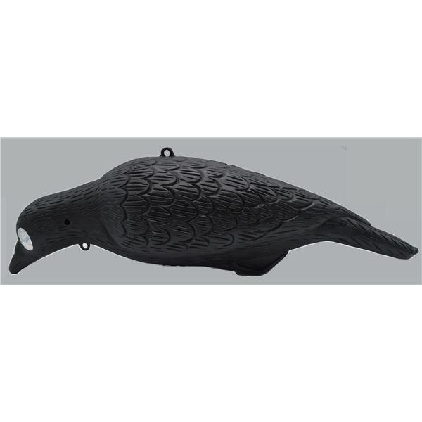 防鳥器具 全長約49cm 大型 軽量 プラスチック製 丈夫 カラス防御 大型カラス 害鳥対策用品 ゴミ置き場 田畑 菜園 ベランダ | 