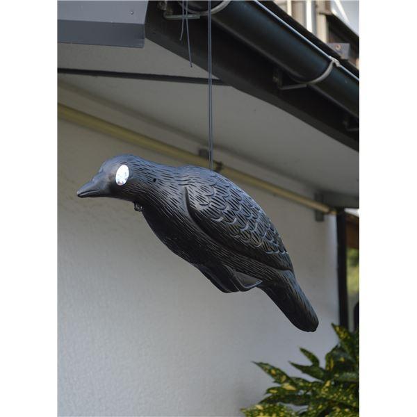 防鳥器具 全長約49cm 大型 軽量 プラスチック製 丈夫 カラス防御 大型カラス 害鳥対策用品 ゴミ置き場 田畑 菜園 ベランダ |  | 04