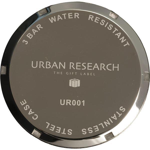 URBAN RESEARCH(アーバンリサーチ) 腕時計 UR001-01 メンズ ブラック |  | 04
