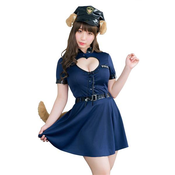 〔コスプレ衣装/コスチューム〕 HW レディアニマル ポリス×犬 〔ハロウィン パーティー 宴会〕 | 