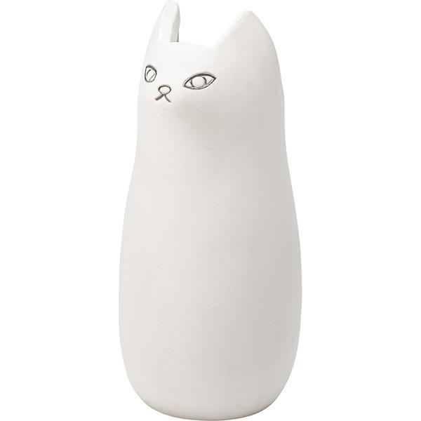 傘立て アンブレラスタンド 約幅19cm ホワイト 猫型 陶器製 玄関 エントランス 入口 リビング インテリア雑貨 日用雑貨 |  | 01