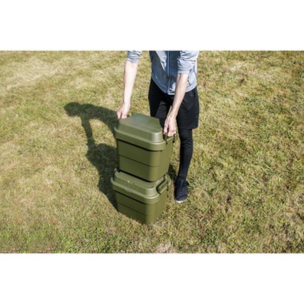 収納ボックス 収納ケース 幅39.2cm 20L カーキ S蓋 車用 ルーフキャリー対応 日本製 トランクカーゴ アウトドア キャンプ |  | 04