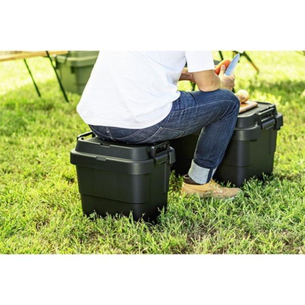 収納ボックス 収納ケース 幅39.2cm 20L ブラック S蓋 車用 ルーフキャリー対応 日本製 トランクカーゴ アウトドア キャンプ |  | 03