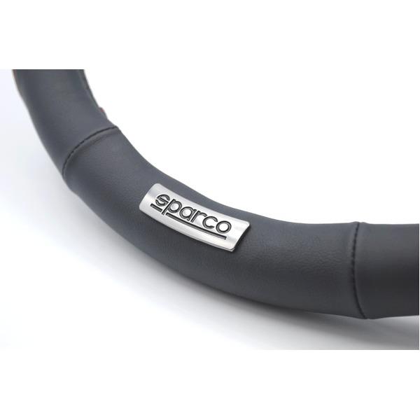 SPARCO-CORSA (スパルココルサ) ステアリングカバー 本革仕様 Sサイズ ブラック SPS112J_S |  | 03